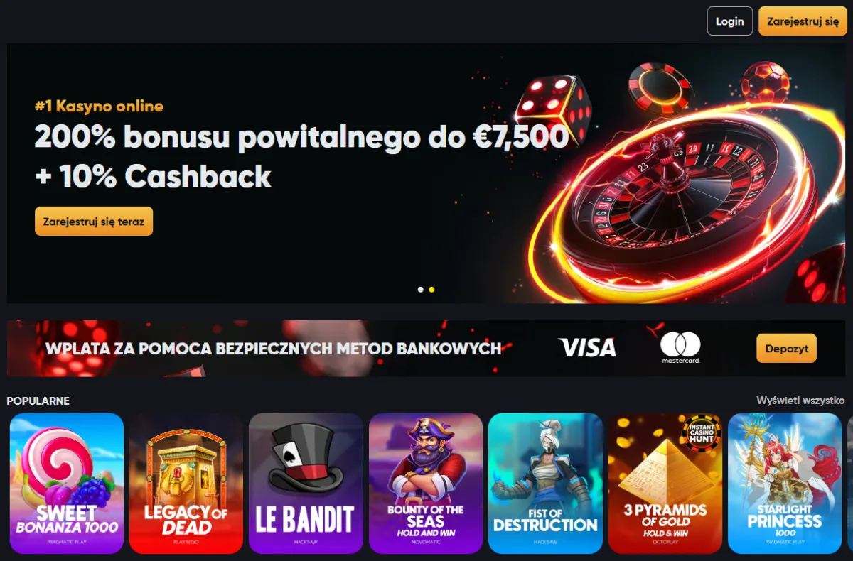 Instant Casino – Błyskawiczne wypłaty, prosty interfejs i wygodne płatności
